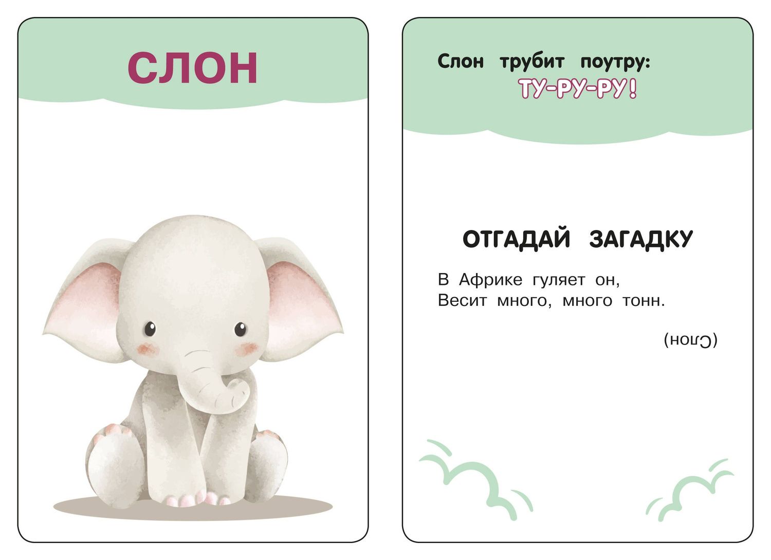 Звукоподражание. 50 карточек