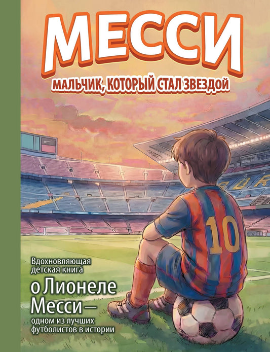 Месси: мальчик, который стал звездой. Вдохновляющая детская книга о Лионеле Месси — одном из лучших футболистов в истории