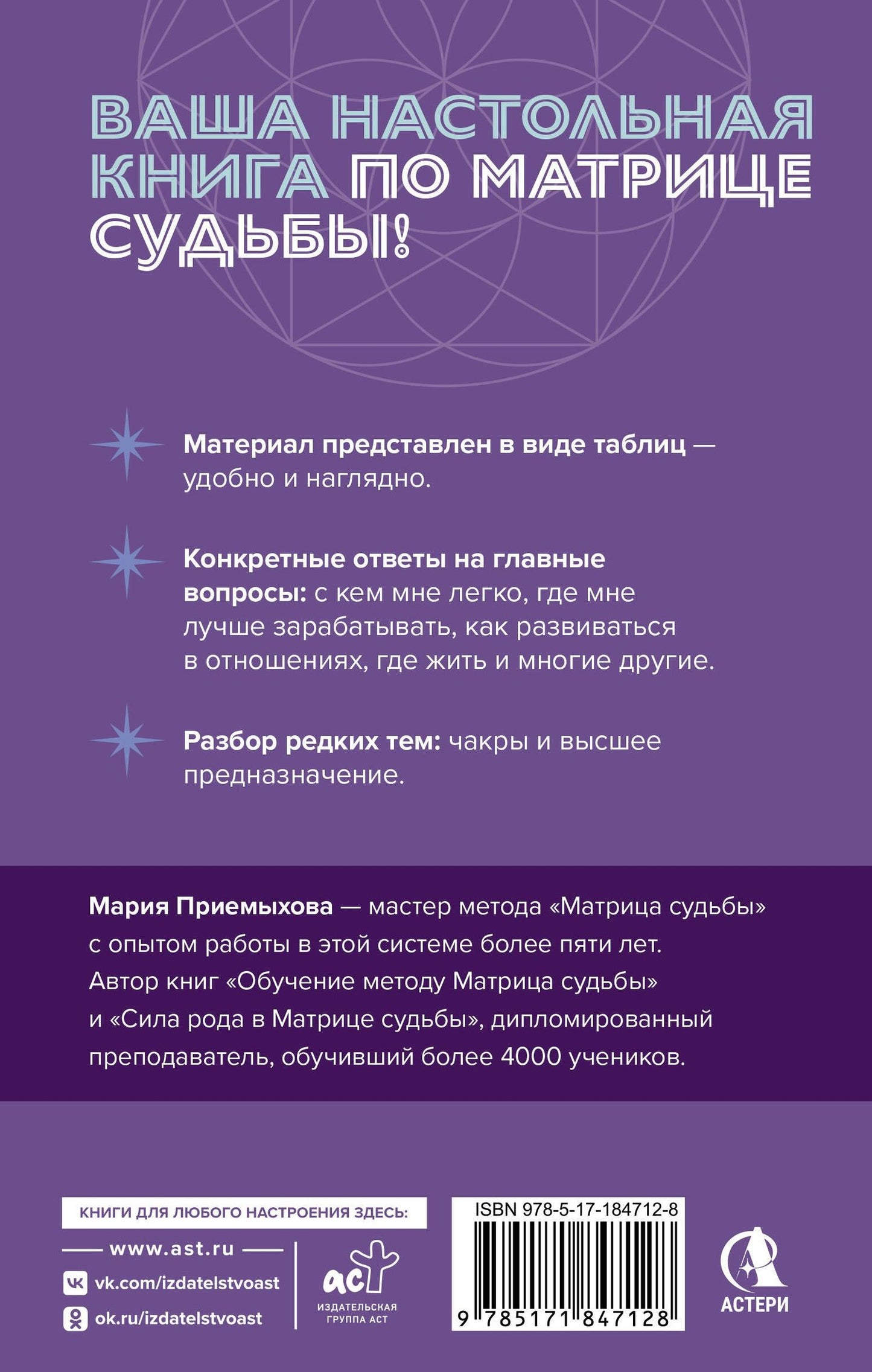 Мария Приемыхова: Подробный справочник по Матрице судьбы. Удобные подсказки и ответы по каждой точке