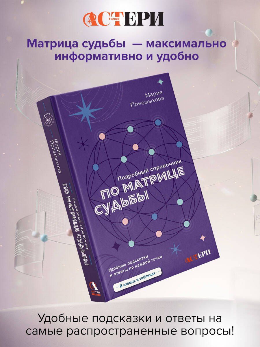 Мария Приемыхова: Подробный справочник по Матрице судьбы. Удобные подсказки и ответы по каждой точке