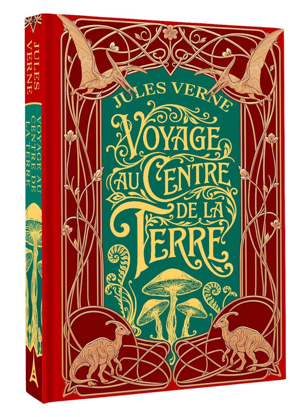 Жюль Верн: Voyage au centre de la Terre = Путешествие к центру Земли