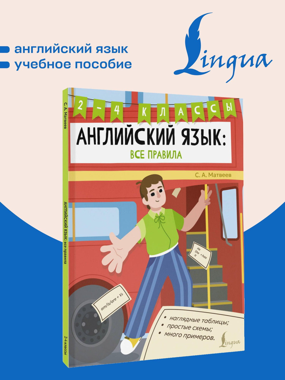 Сергей Матвеев: Английский язык: все правила. 2-4 классы