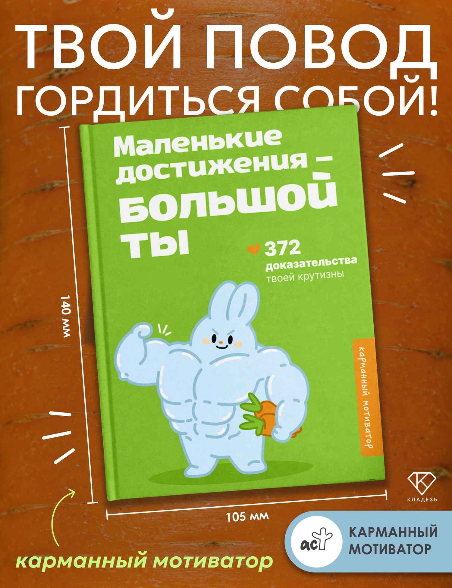 Маленькие достижения — большой ты. 372 доказательства твоей крутизны