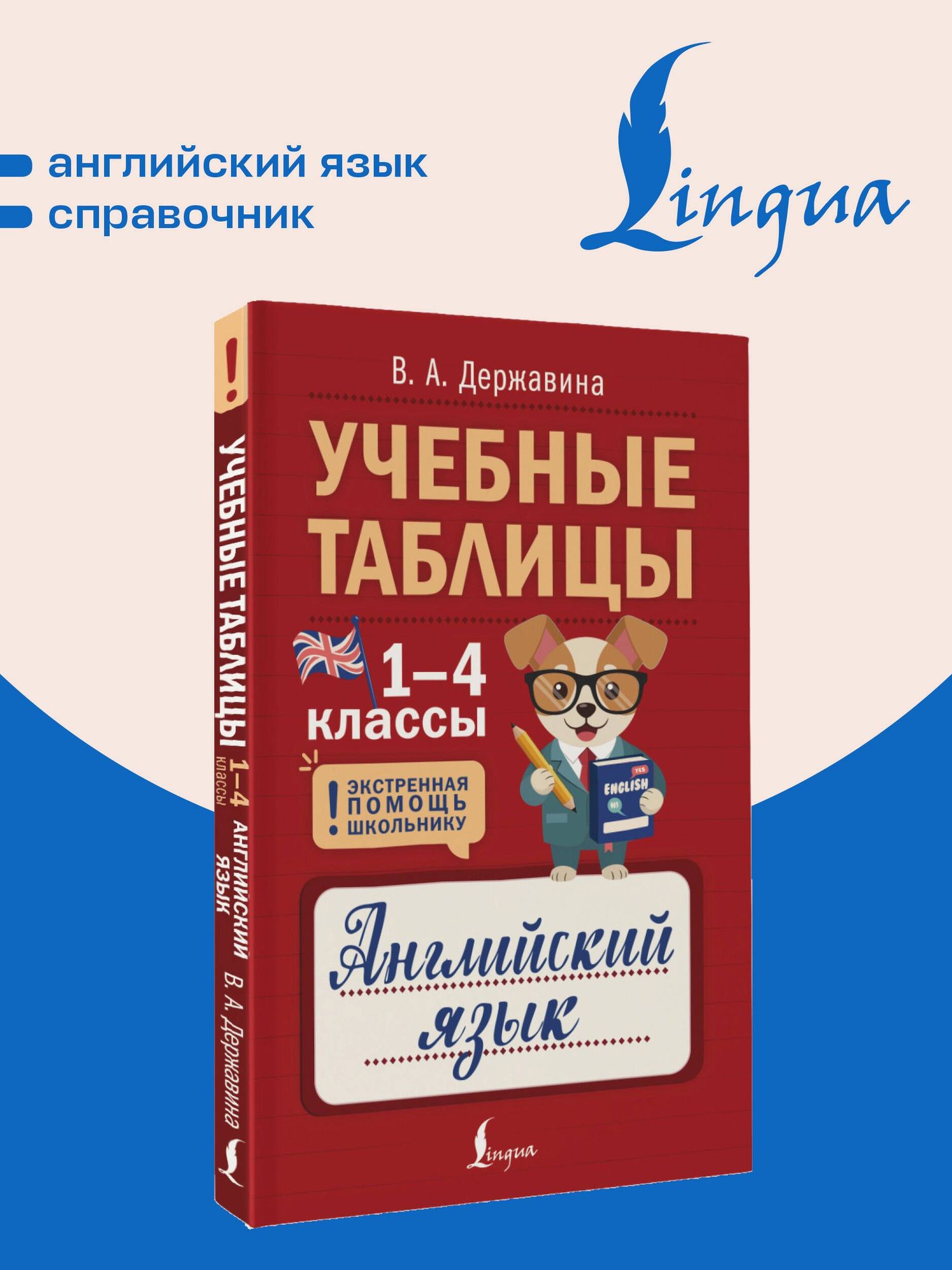 Виктория Державина: Учебные таблицы. Английский язык. 1-4 классы