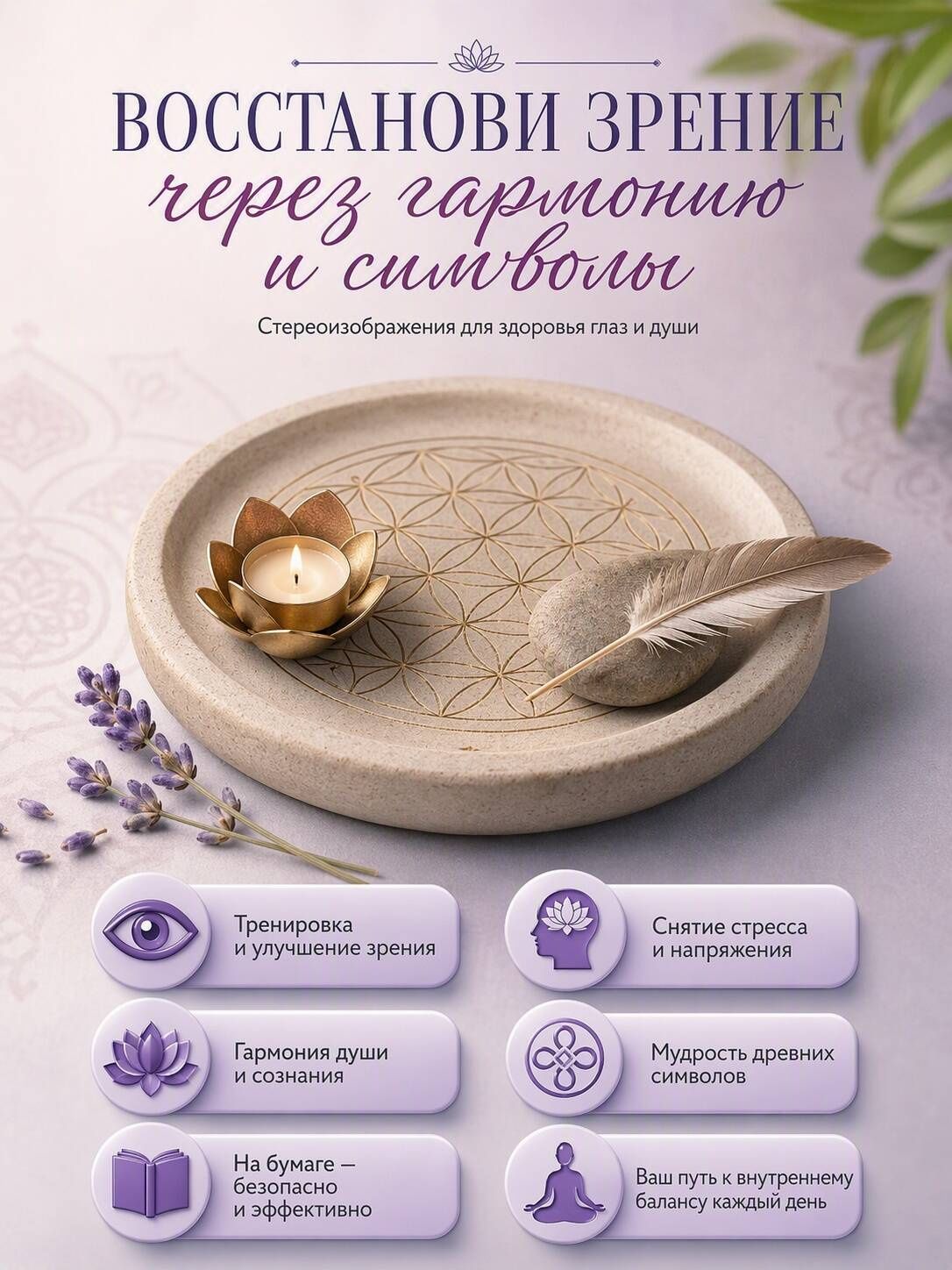 Знаки и символы. 75 стереограмм. Тренировка и восстановление зрения