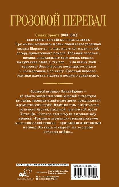 Эмили Бронте: Грозовой перевал