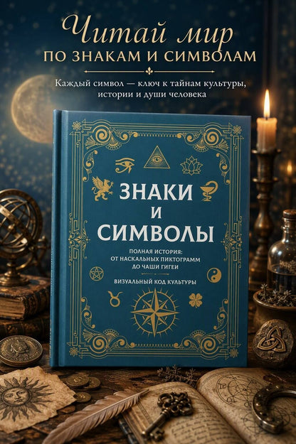 Знаки и символы. Полная история: от наскальных пиктограмм до Чаши Гигеи - визуальный код культуры