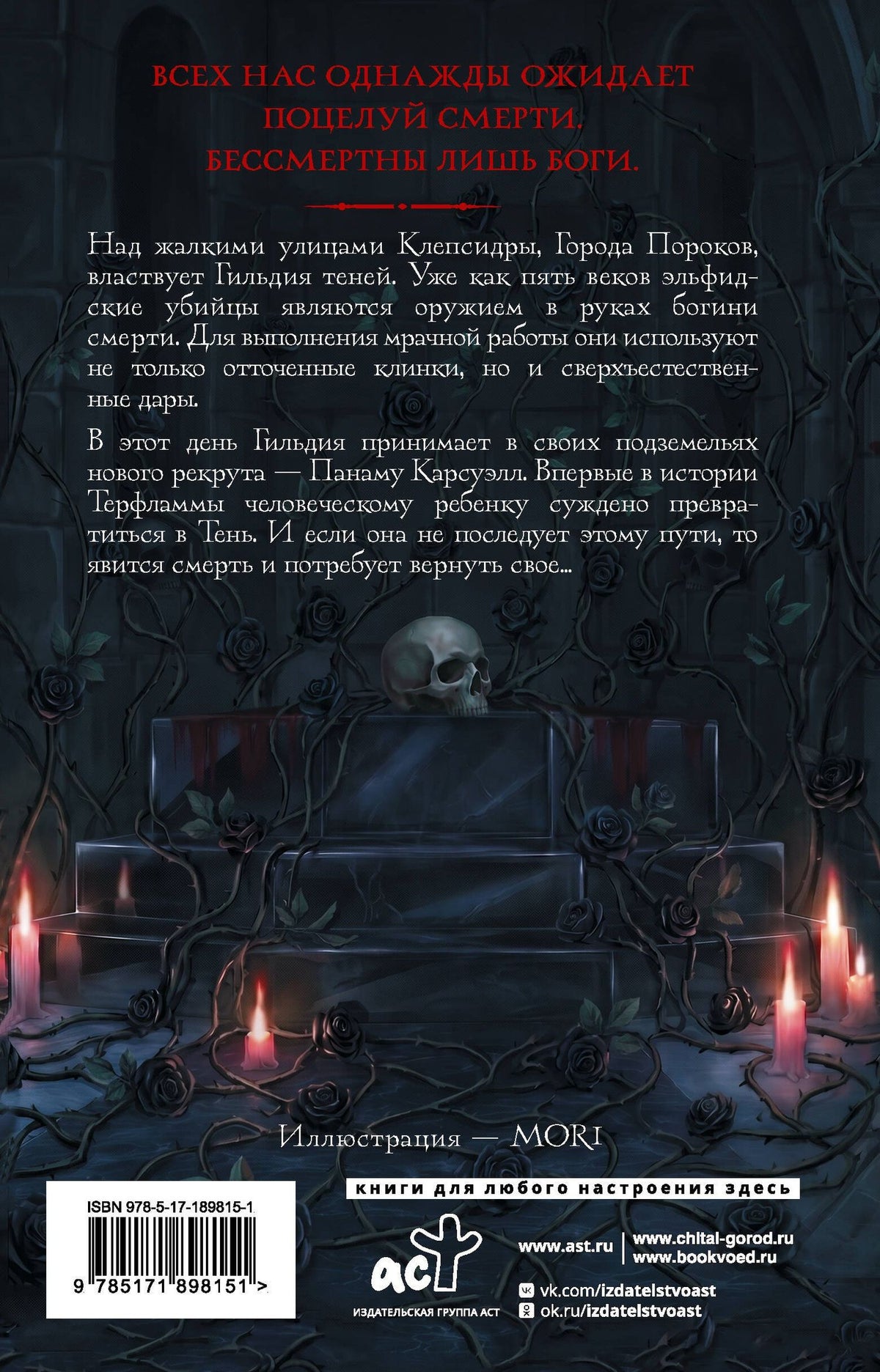 Анна Трисс: Гильдия теней. Дар смерти. Книга 1
