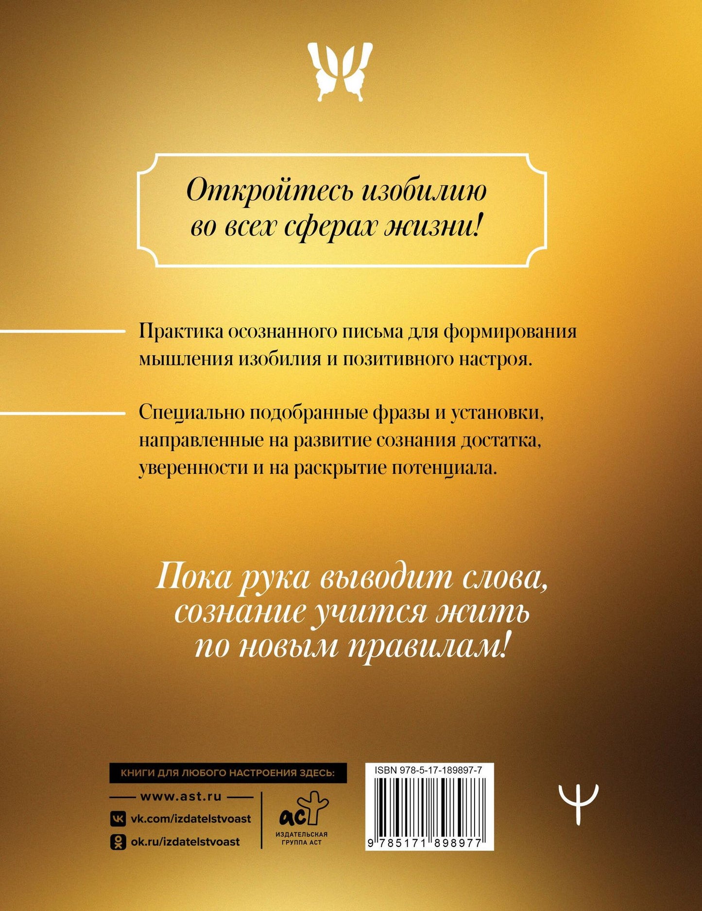 Прописи изобилия для взрослых. Программируй мозг на успех! Настройся на мышление достатка