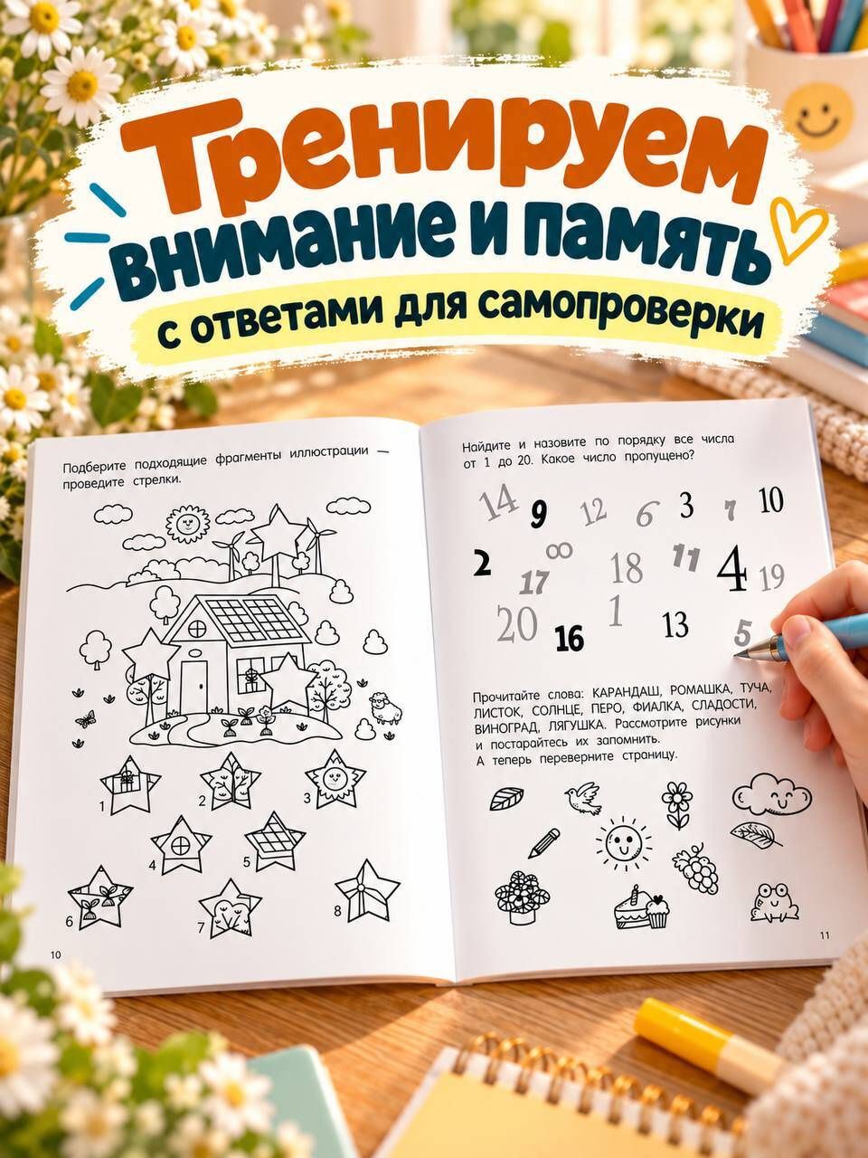 1000 упражнений для памяти и внимания