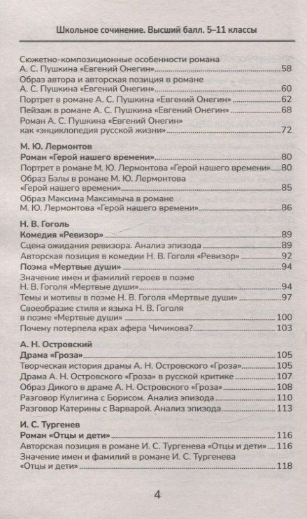 Елена Амелина: Школьное сочинение. Высший балл. 5-11 классы