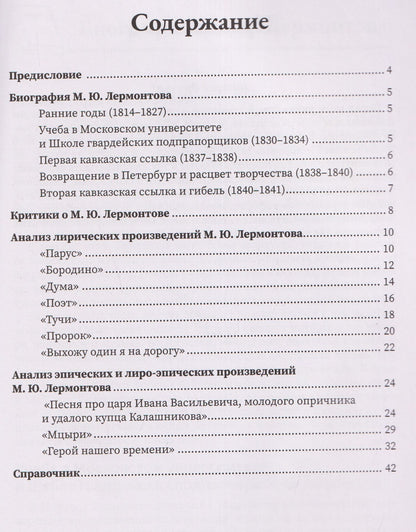 Юлия Титоренко: Аргументы для сочинения: М.Ю. Лермонтов