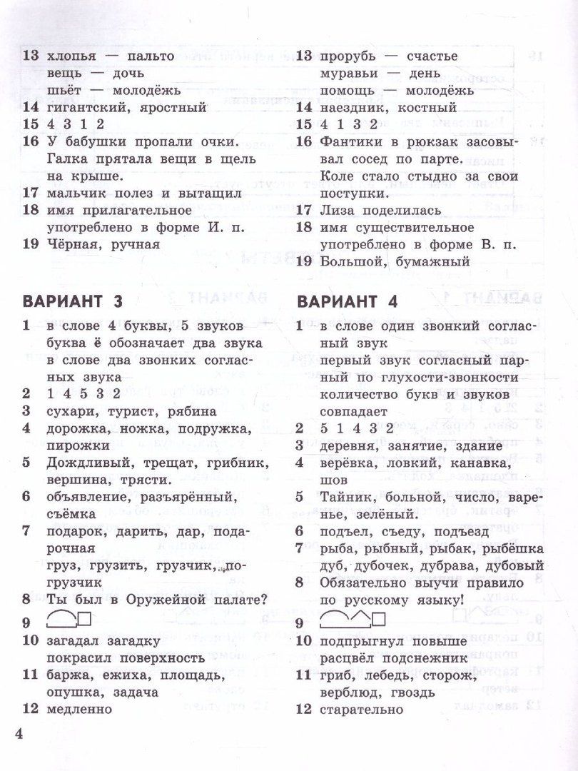 Елена Языканова: ВСОКО. Русский язык. 3 класс. Внутренняя система оценки качества образования. Типовые задания. 10 вариантов заданий