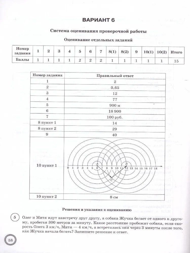 Дмитрий Мануйлов: Всероссийская проверочная работа. Математика. 5 класс. Типовые задания. 10 вариантов заданий. Ответы и критерии оценивания