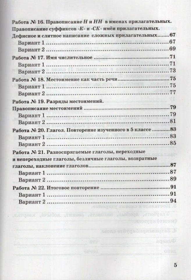 Елена Селезнева: Зачётные работы по русскому языку: 6 класс: к учебнику М.Т. Баранова и др. "Русский язык. 6 класс. В двух частях". ФГОС НОВЫЙ (к новому учебнику)