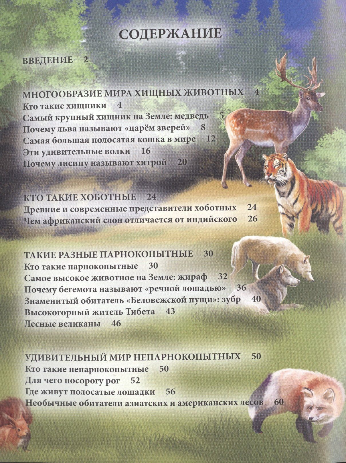 Животные