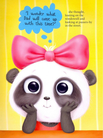 Анастасия Грецкая: The Little Panda and Dad's present (Пандочка и папин подарок, мелов. 215х290)