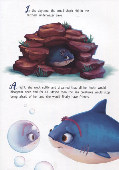 Анна Федулова: Mila the shark makes friends (Акула Мила находит друзей, мелов. 215х290)