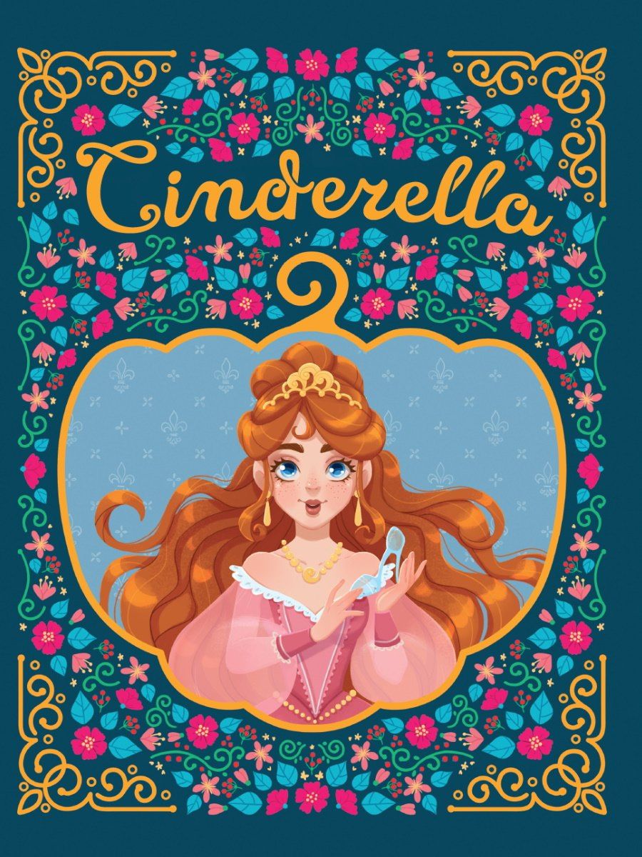 Шарль Перро: Cinderella (Золушка, офсет, 217х280)