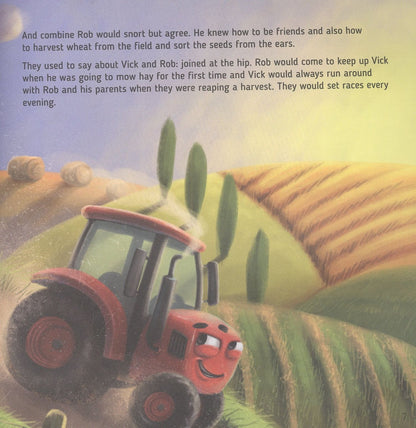 Веста Васягина: The tractor called Vick and the big race (Трактор Вик и его большая гонка, офсет 230х230)