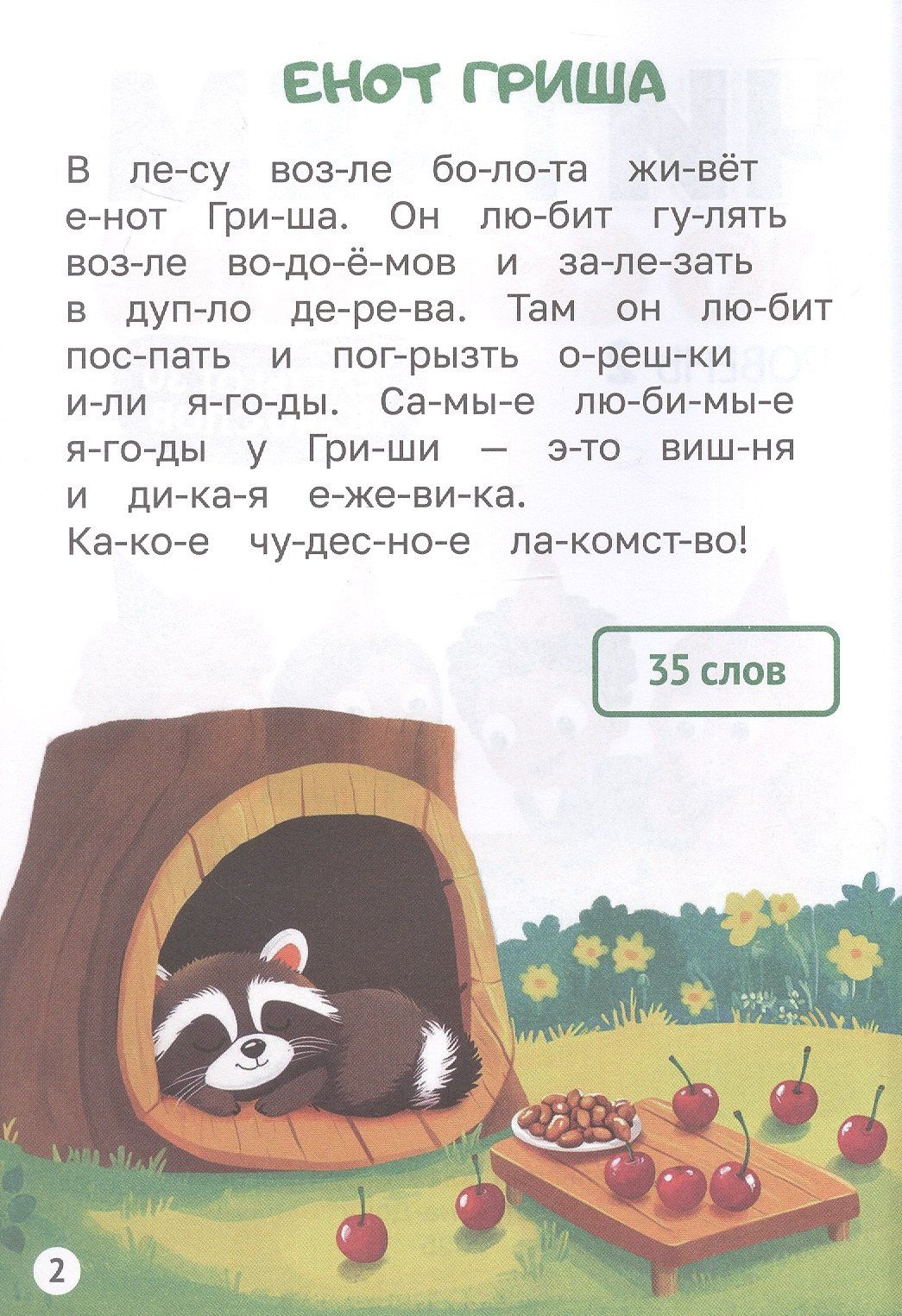 Мария Костина: Тексты от 30 до 40 слов. Читаем по слогам. Уровень 2
