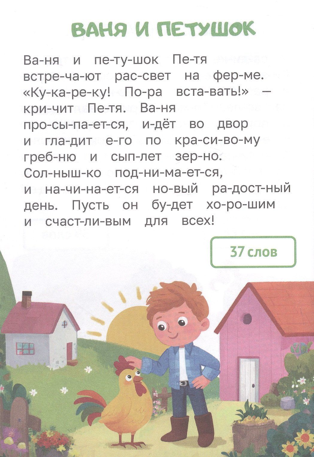 Мария Костина: Тексты от 30 до 40 слов. Читаем по слогам. Уровень 2