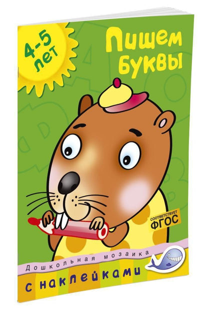 Ольга Земцова: Пишем буквы (4-5 лет)