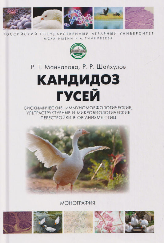 Рамзия Маннапова: Кандидоз гусей (биохимические, иммуноморфологические, ультраструктурные и микробиологические перестройки в организме птиц). Монография