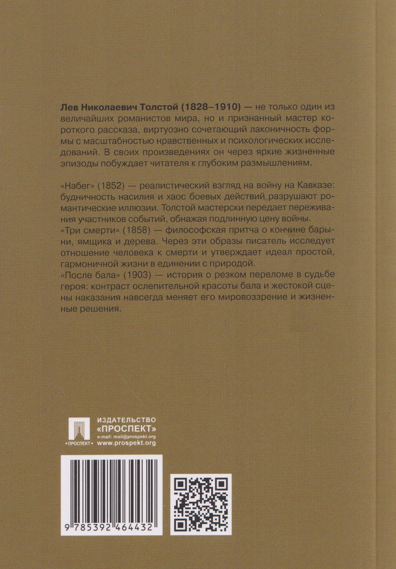 Лев Толстой: После бала. Рассказы