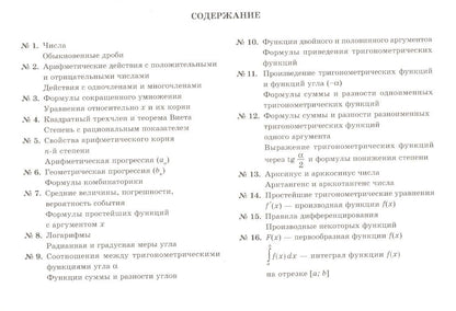 Марина Томилина: Все формулы по математике