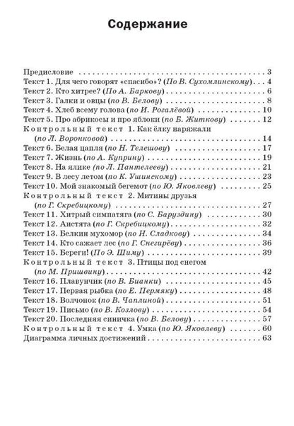 Тренажёр по чтению. 3 класс. ФГОС Новый