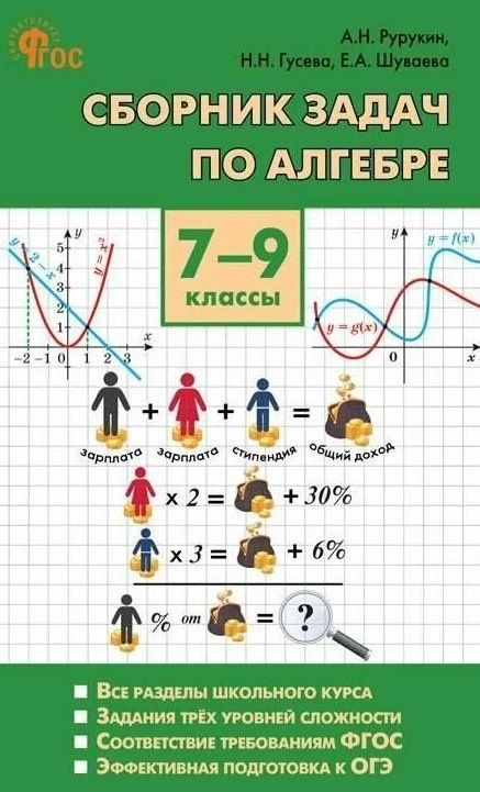 Елена Шуваева: Алгебра. Сборник задач по алгебре. 7-9 классы