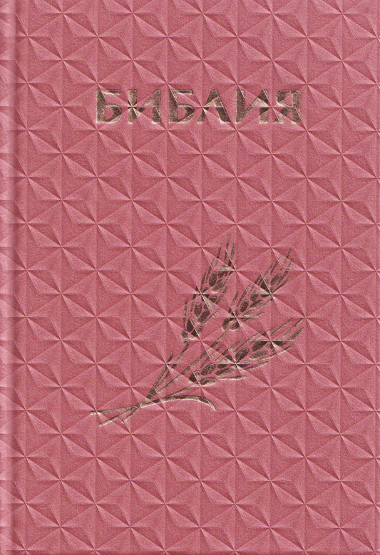 Библия. Книги Священного Писания Ветхого и Нового Завета. Канонические (с колоском, закладкой, уменьшенный формат)