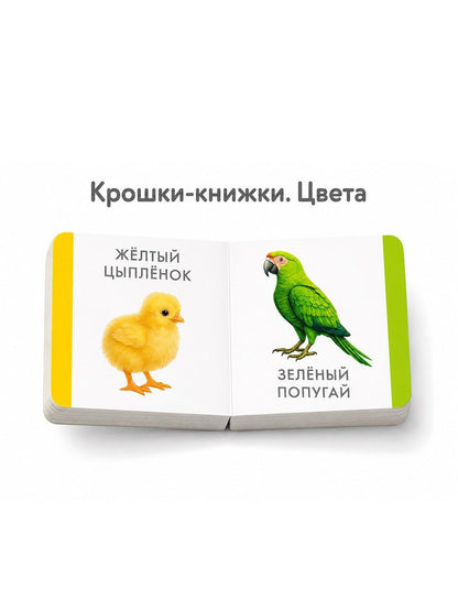 Елена Писарева: Крошки - книжки. Транспорт и цвета 2 в 1