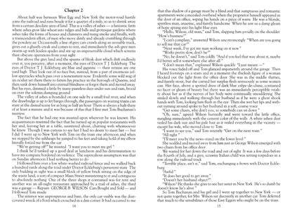 Francis Fitzgerald: The Great Gatsby