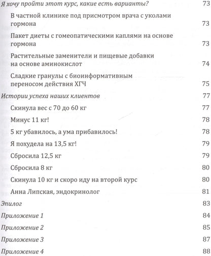 Анат Штерн: Диета Доктора Симеонса -Диета ХГЧ