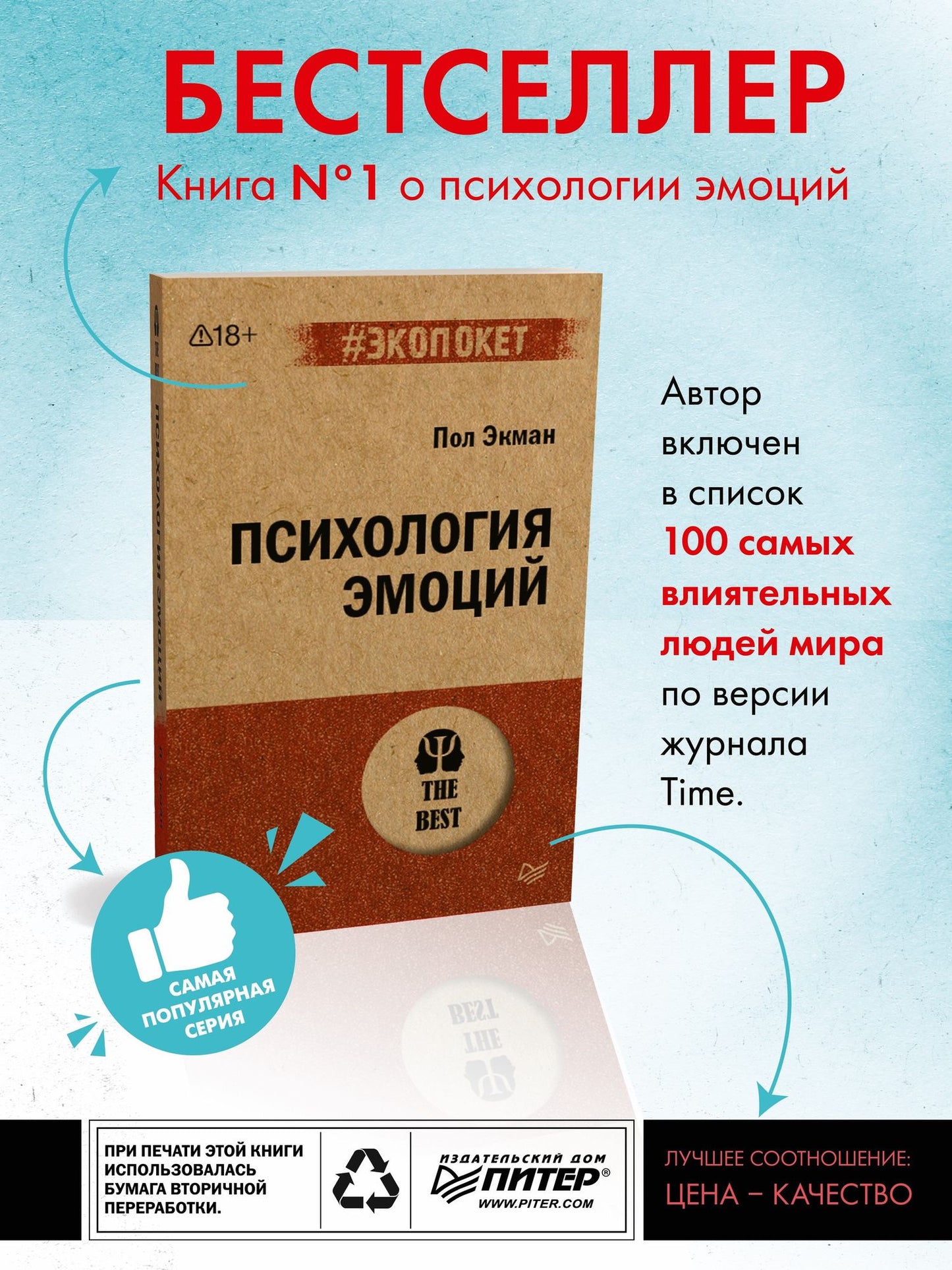 Пол Экман: Психология эмоций (#экопокет)