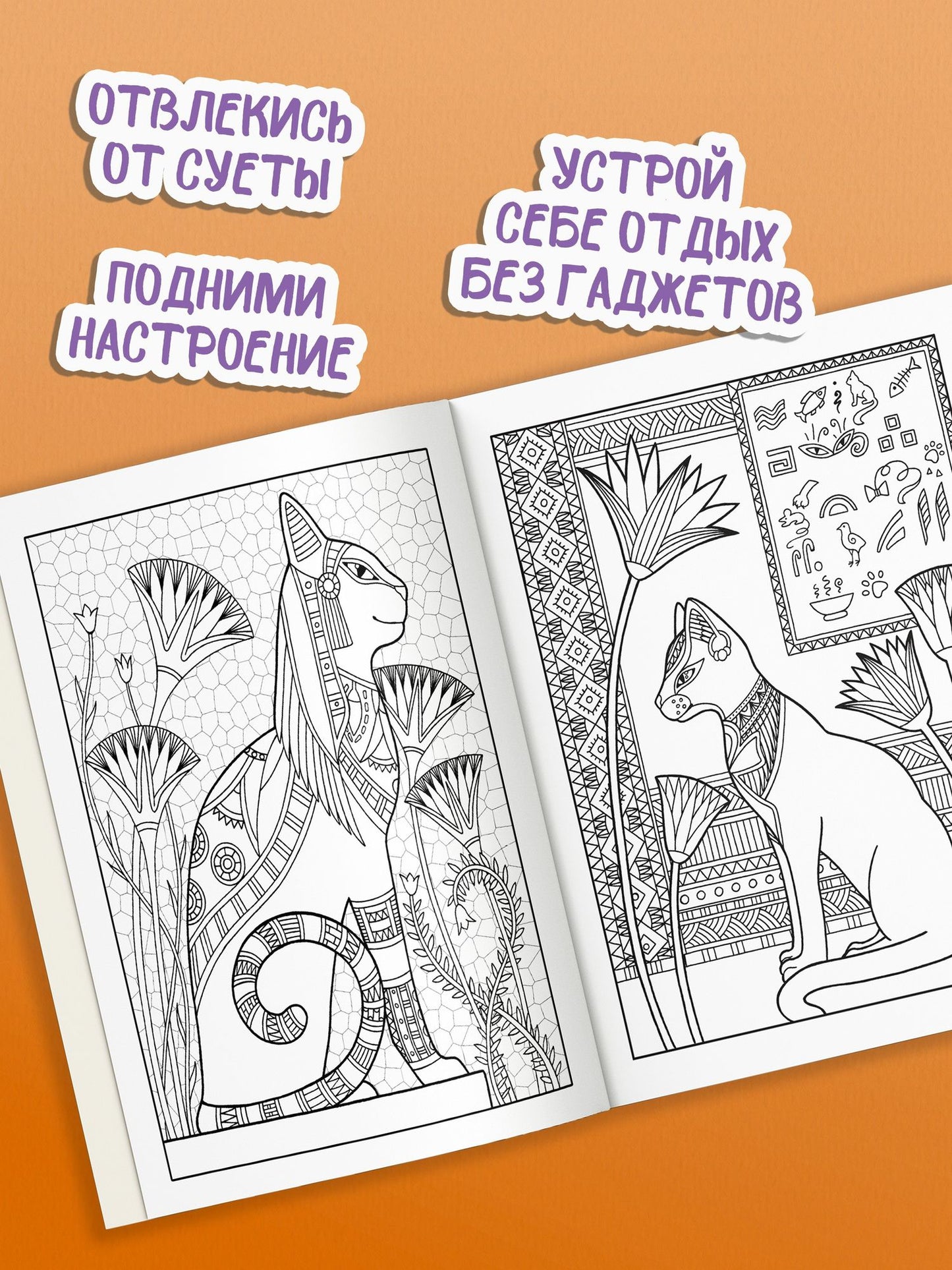 Янина Миронова: Антистресс-раскраска. Кототерапия. Отдых и перезагрузка