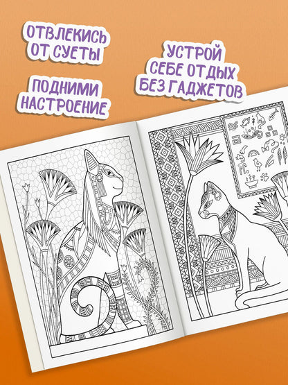 Янина Миронова: Антистресс-раскраска. Кототерапия. Отдых и перезагрузка