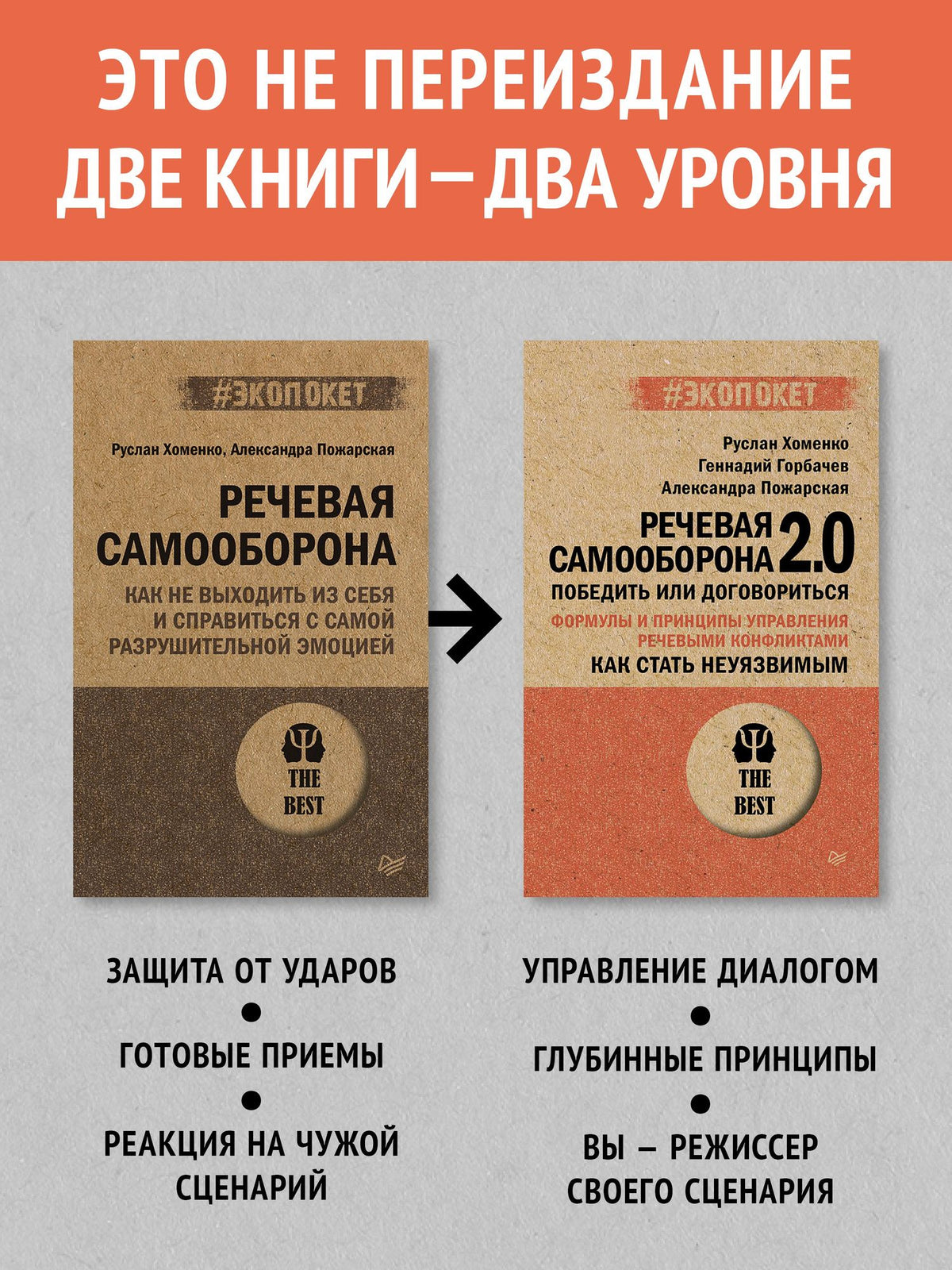 Руслан Хоменко: Как стать неуязвимым. Речевая самооборона 2.0. Победить или договориться (#экопокет)