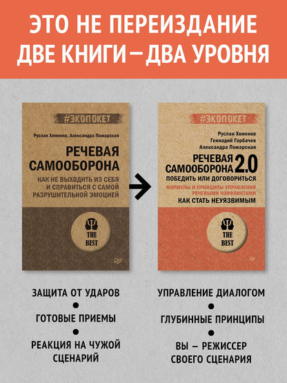 Руслан Хоменко: Как стать неуязвимым. Речевая самооборона 2.0. Победить или договориться (#экопокет)