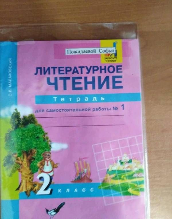 Ольга Малаховская: Литературное чтение. 2 класс. Тетрадь для самостоятельной работы. В 2-х частях. Часть 1