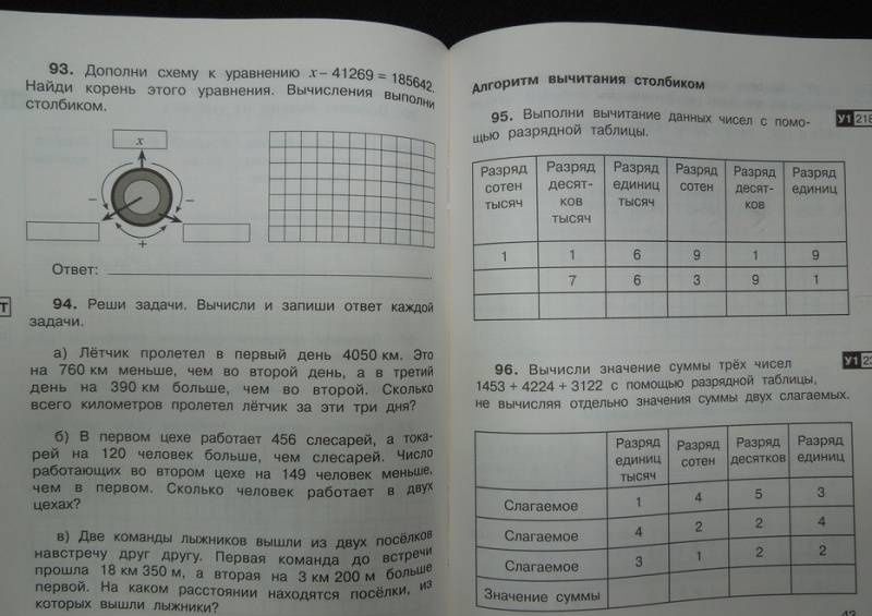 Ольга Захарова: Математика в вопросах и заданиях. 3 класс. Тетрадь для самостоятельной работы №1