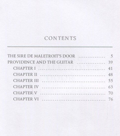 Роберт Стивенсон: The Sire de Maletroit's Door and Providence and the Guitar = Дверь сира де Малетруа И Провидение и гитара: на англ.яз