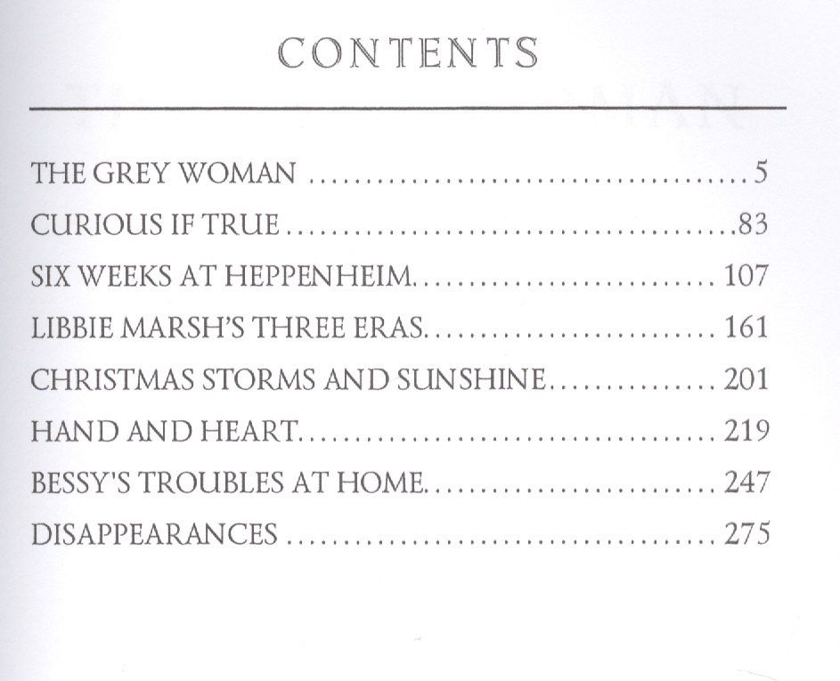 Элизабет Гаскелл: Short Stories. The Grey Woman and other Tales