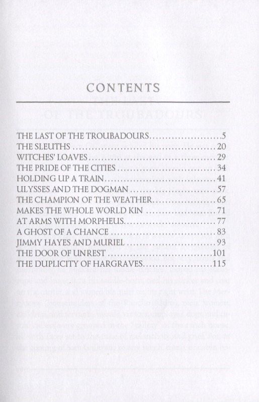 Henry O.: Collected Tales III. The Sleuths. Witches Loaves. Pride of the Cities