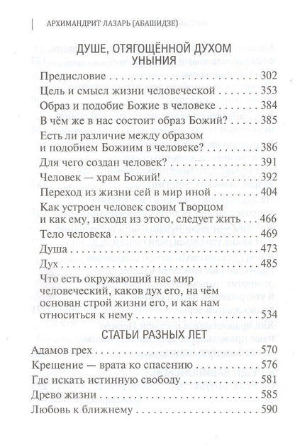 Архимандрит (Карелин): Наставления современным христианам