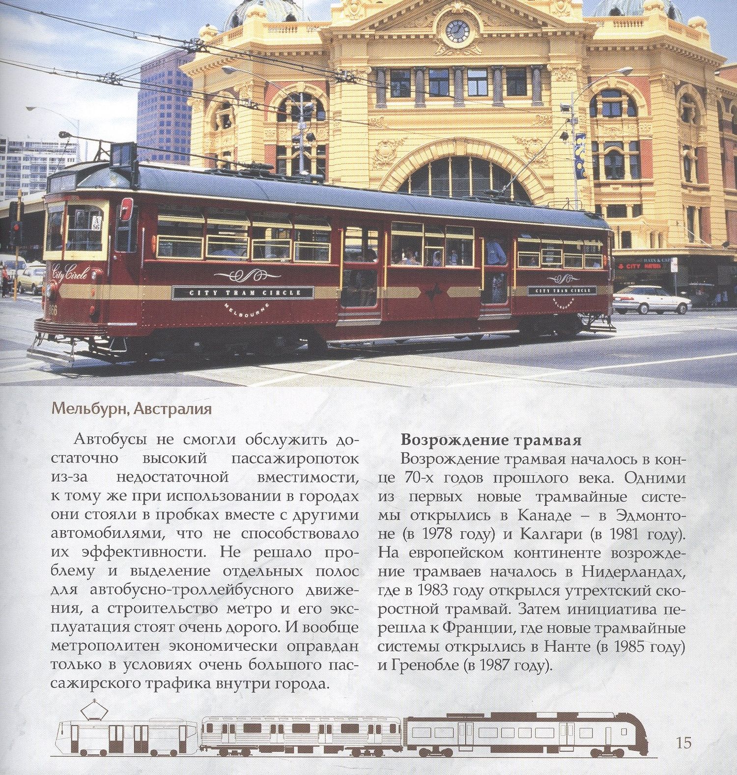 Л. Морок: Трамвай. Городская железная дорога