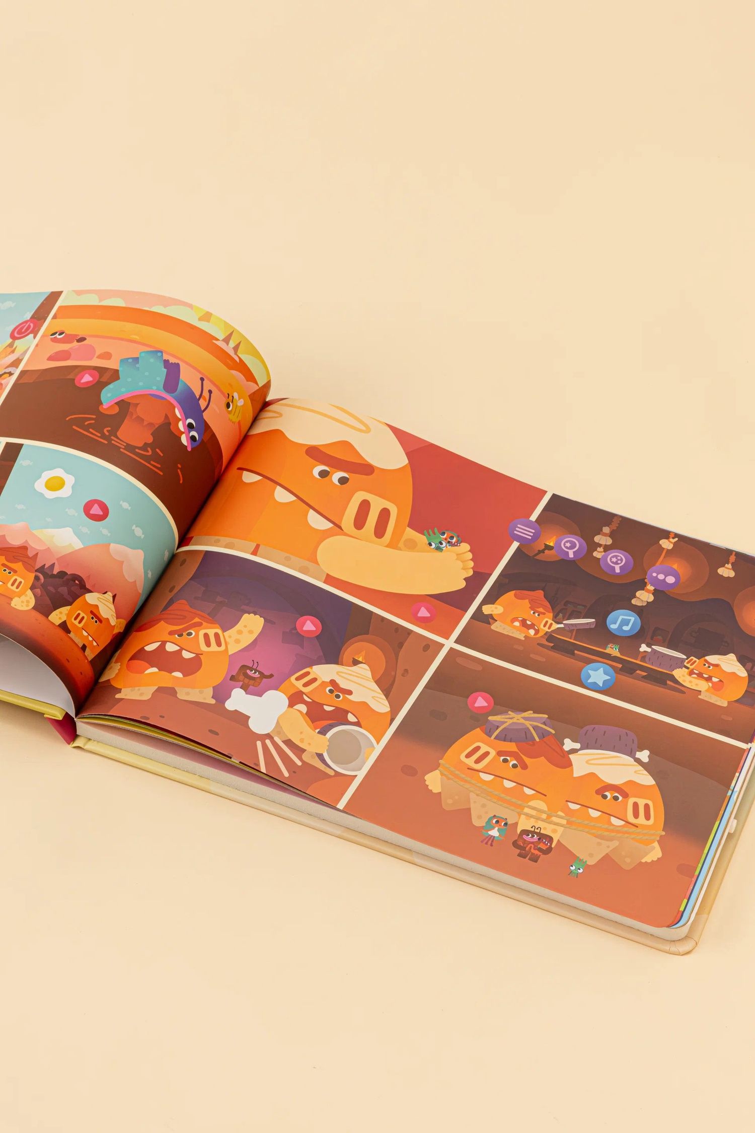 Интерактивная книга Abumba Fingerbook «Ум и Хрум»