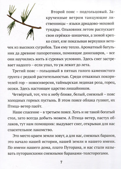 Ольга Шадрина: Сказка барана, дядюшки Путорана